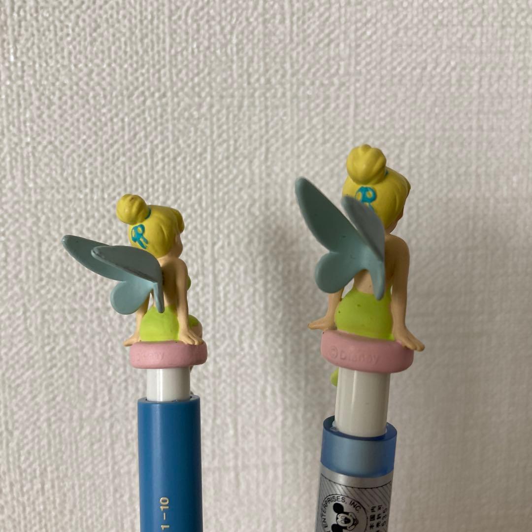 ディズニー　ティンカーベル　ボールペン　シャーペンセット　平成レトロ