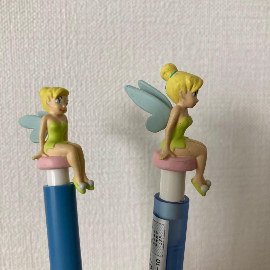 ディズニー　ティンカーベル　ボールペン　シャーペンセット　平成レトロ