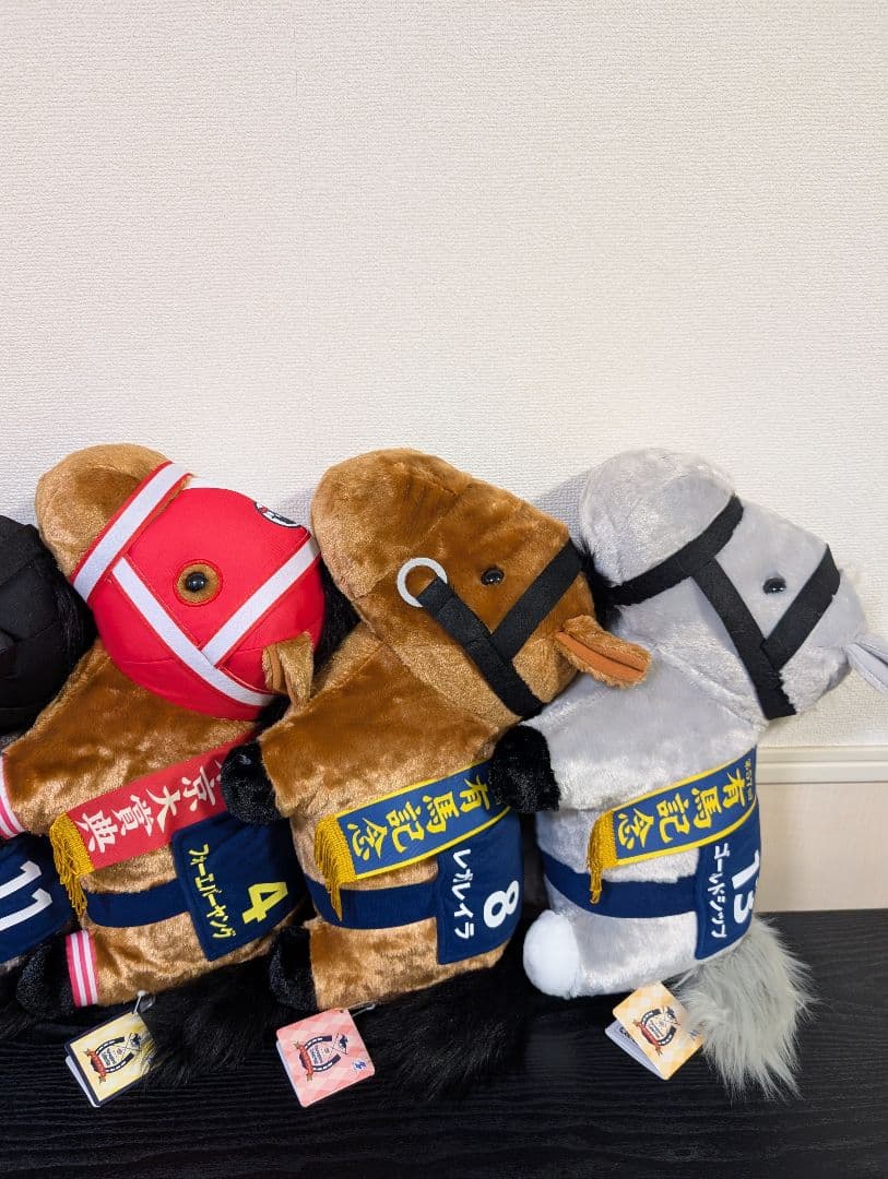 サラブレッドコレクションふわふわBIGぬいぐるみ5頭セット