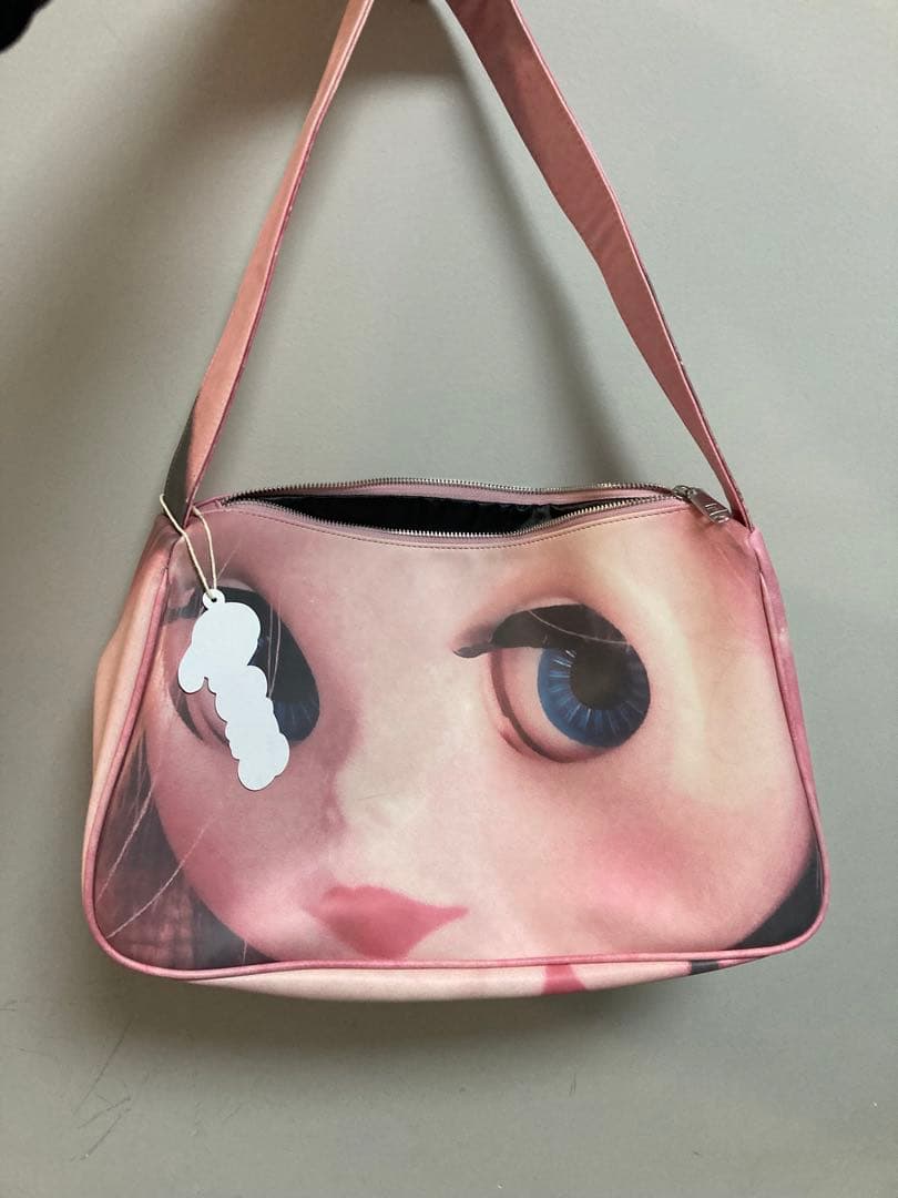 I’m sorry by petra ピンクのキャラクターショルダーバッグ