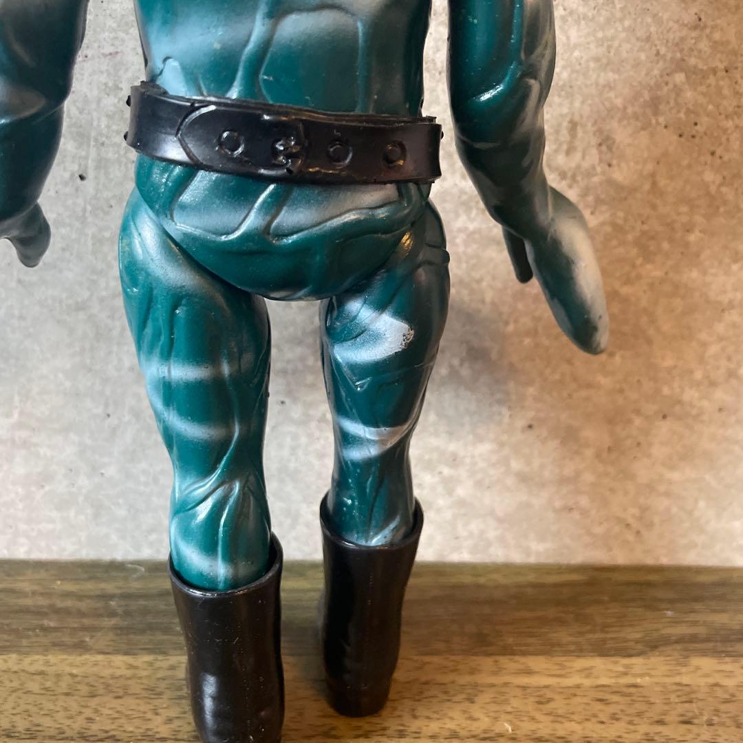 週末削除旧バンダイ当時物仮面ライダー怪人トリカブトソフビ落書きなし