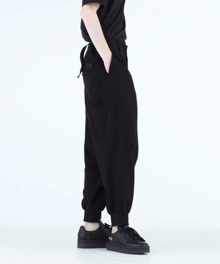【Y-3】M CLASSIC WOOL FLANNEL CUFF PANTS