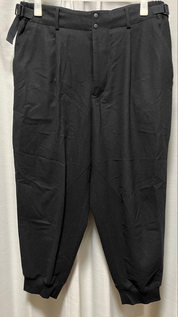 【Y-3】M CLASSIC WOOL FLANNEL CUFF PANTS