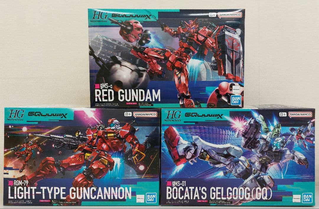 新品　HG 1/144 軽キャノン　赤いガンダム　ゲルググ ボカタ機