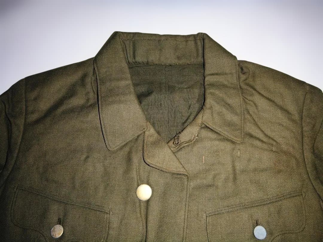 売*す様 旧日本陸軍「士官用上着（薄）制服」　中古品