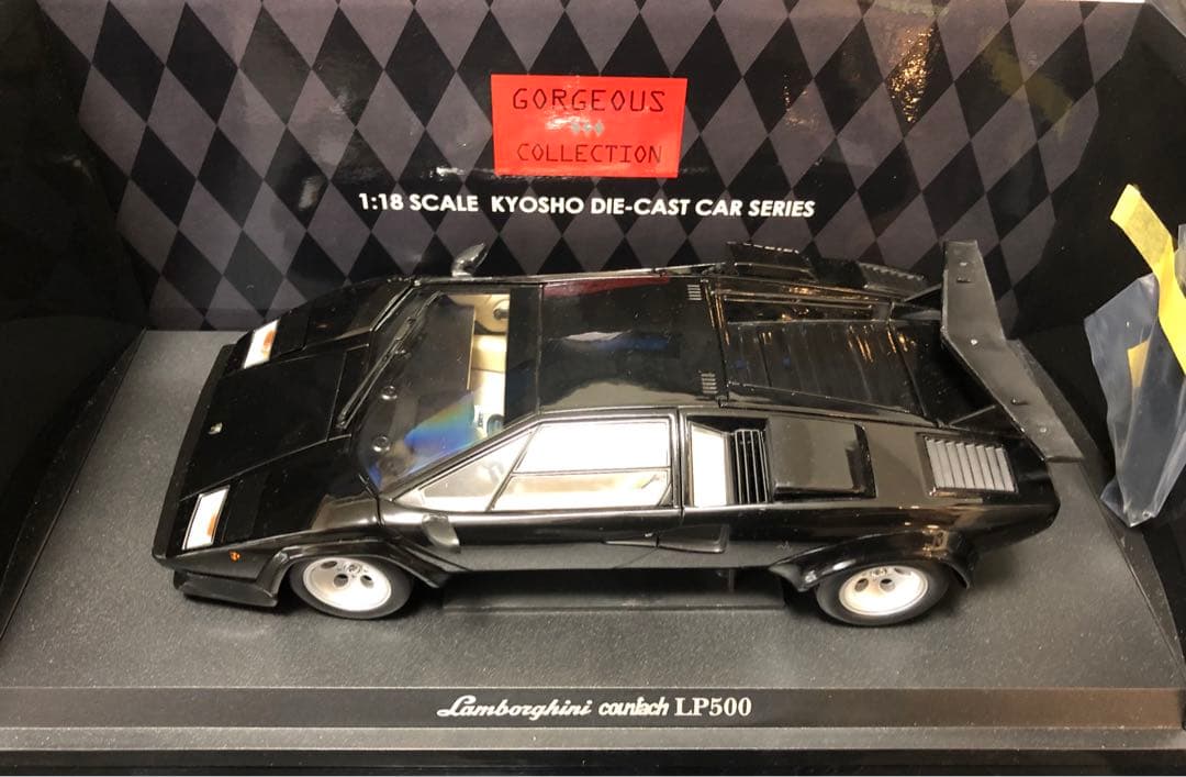 ランボルギーニ カウンタック LP500 1/18 ブラック 京商