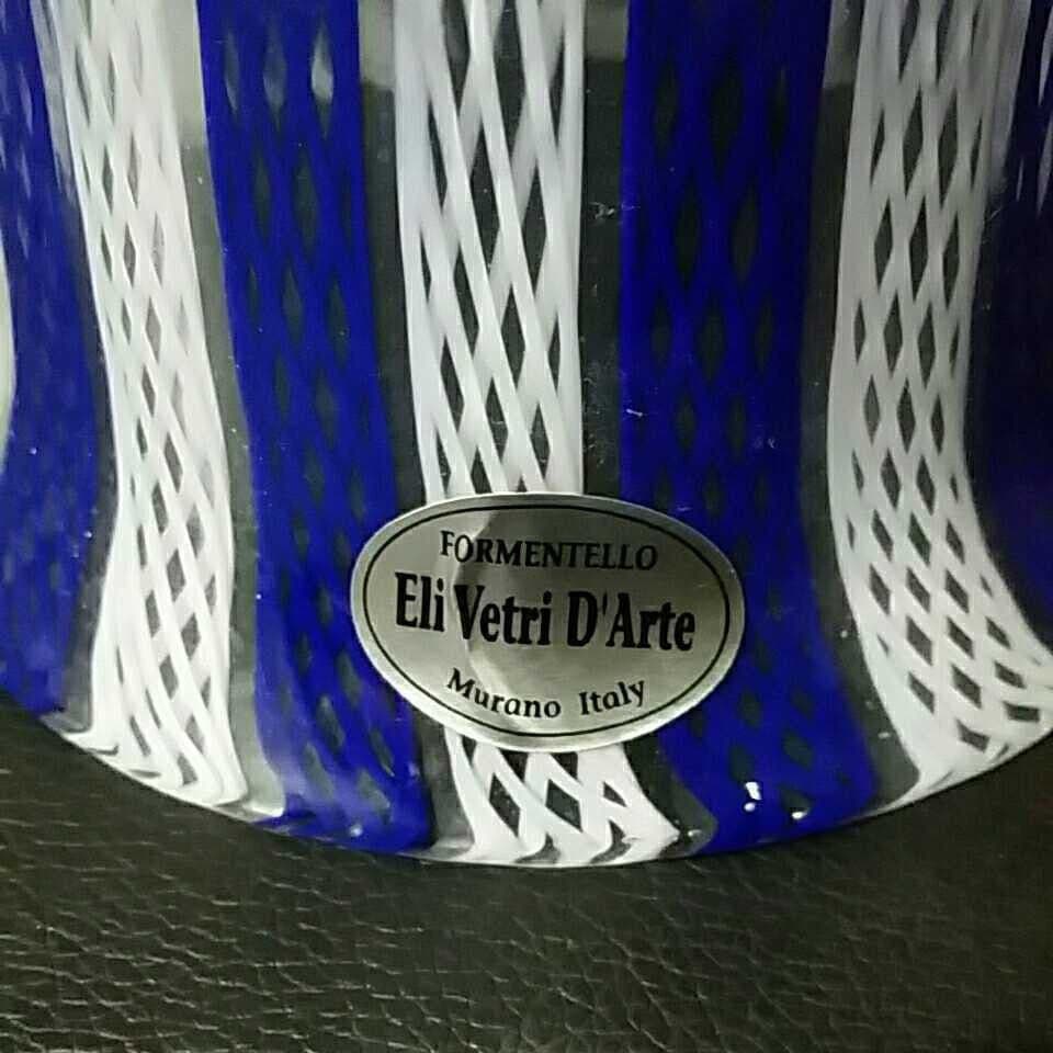 MURANO ムラノ ブルー レース ペンダントライト ランプシェード