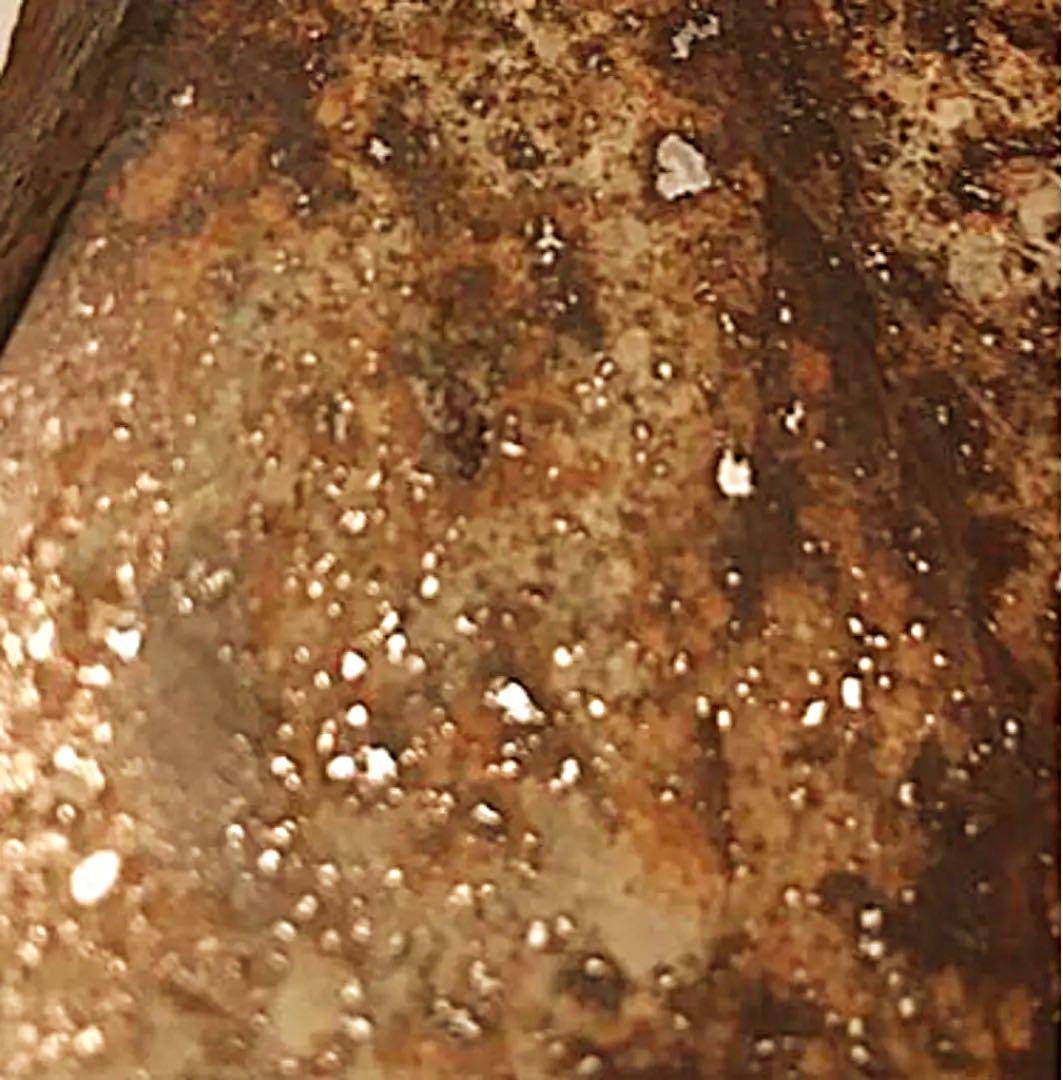 隕石　原石　アンテーク　ベカー001 L5コンドライト