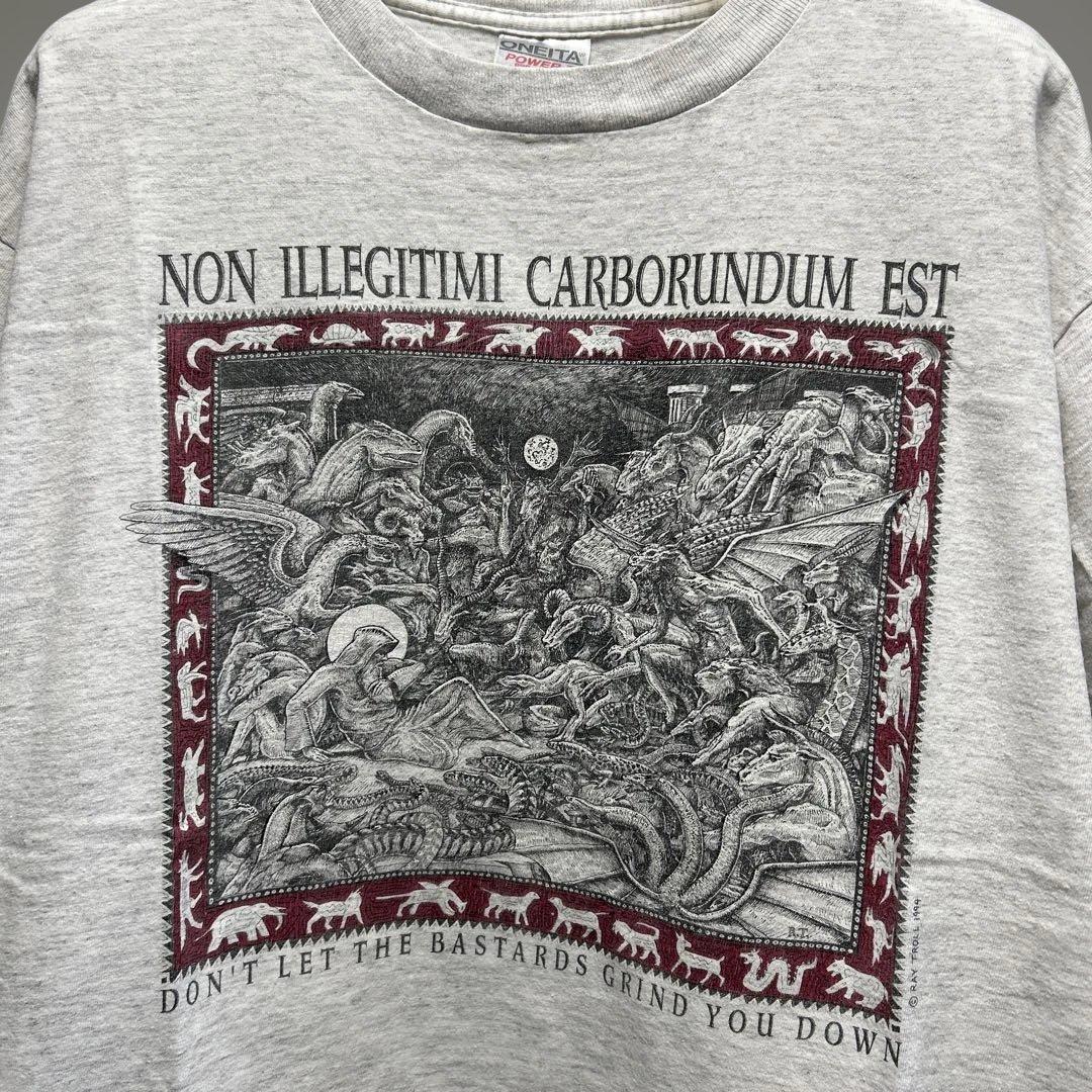 90s USA製 RAY TROLL Tシャツ レイ トロル アート ビンテージ