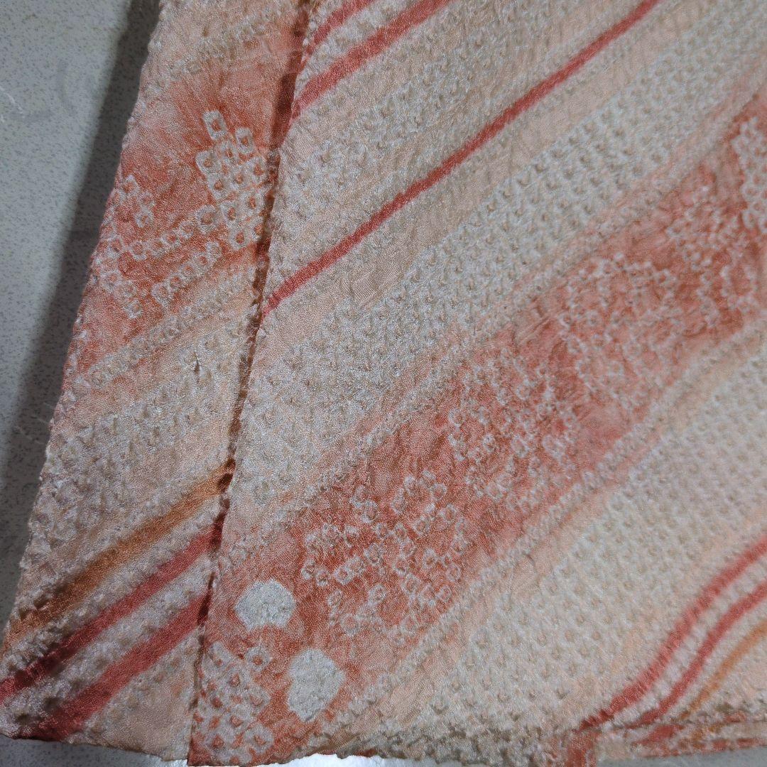 七五三３歳正絹総絞り手縫いの被布(中綿なし）