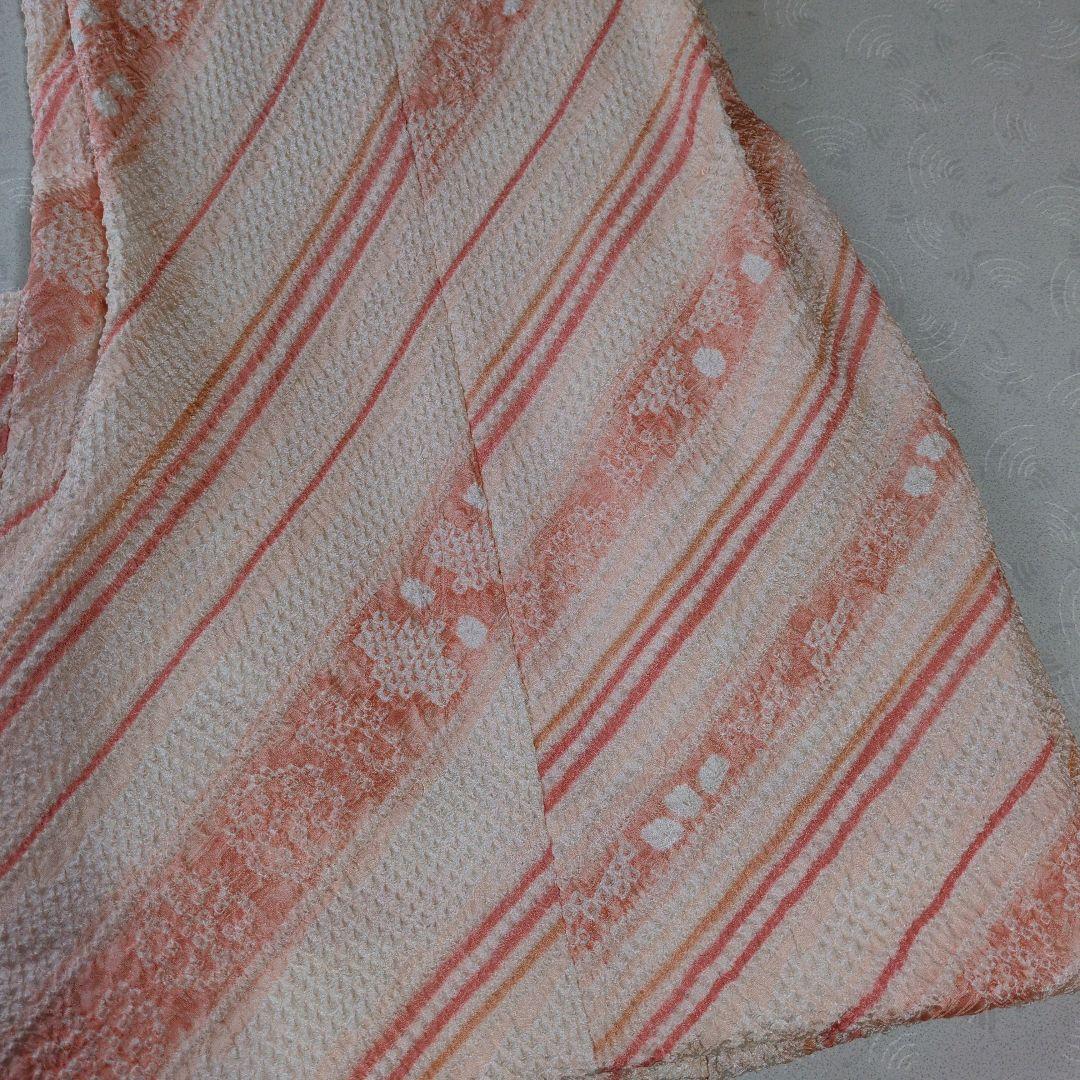 七五三３歳正絹総絞り手縫いの被布(中綿なし）