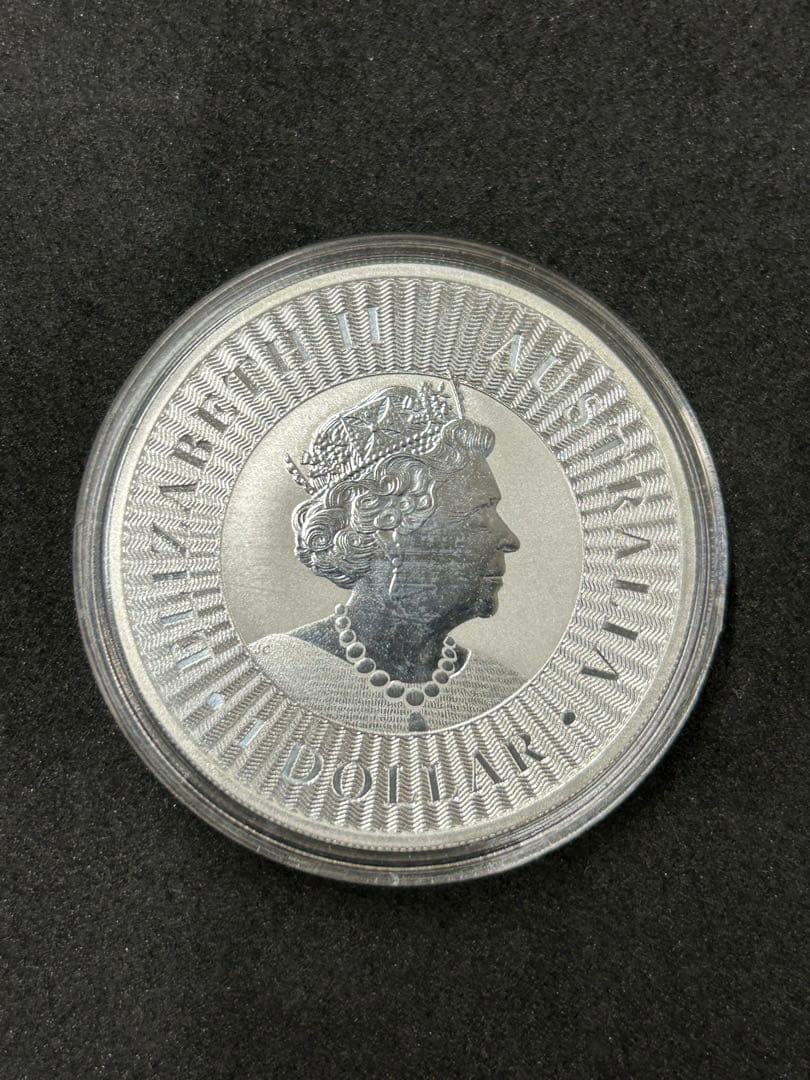 オーストラリア・カンガルー銀貨 1オンス　③ ケース付き