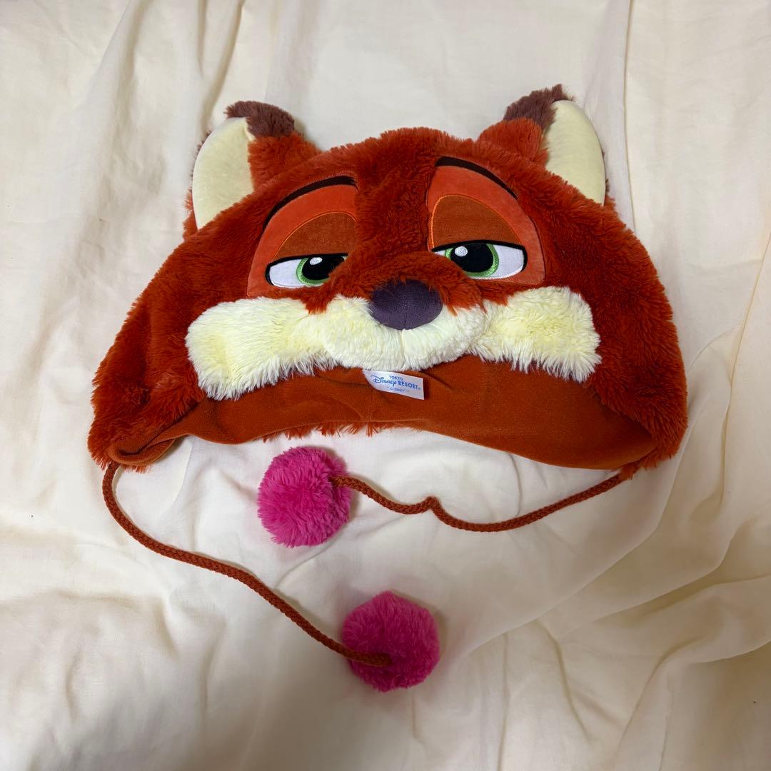 ディズニー ニック ズートピア ファンキャップ カチューシャ 被り物
