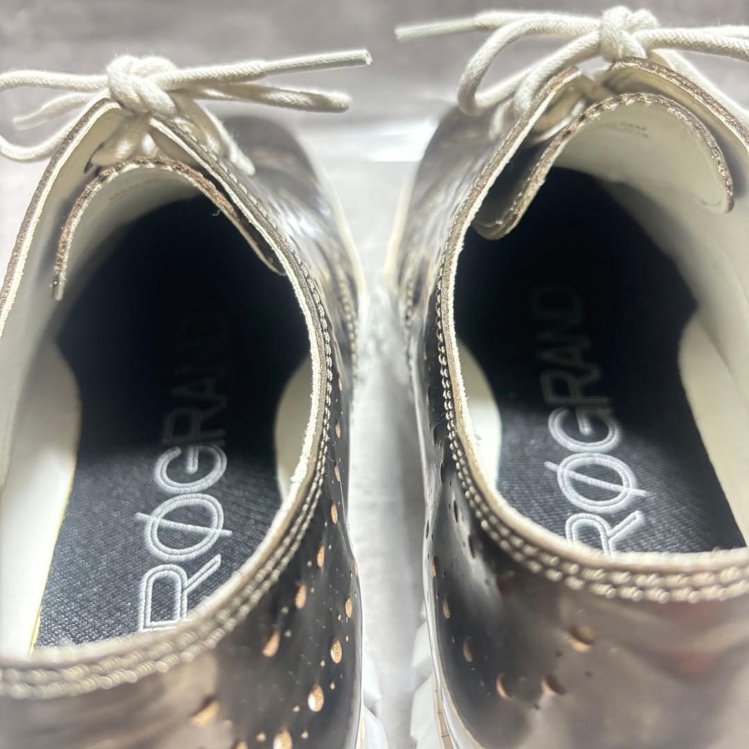 【未使用級】COLE HAAN ゼログランド オックスフォード ウイングチップ