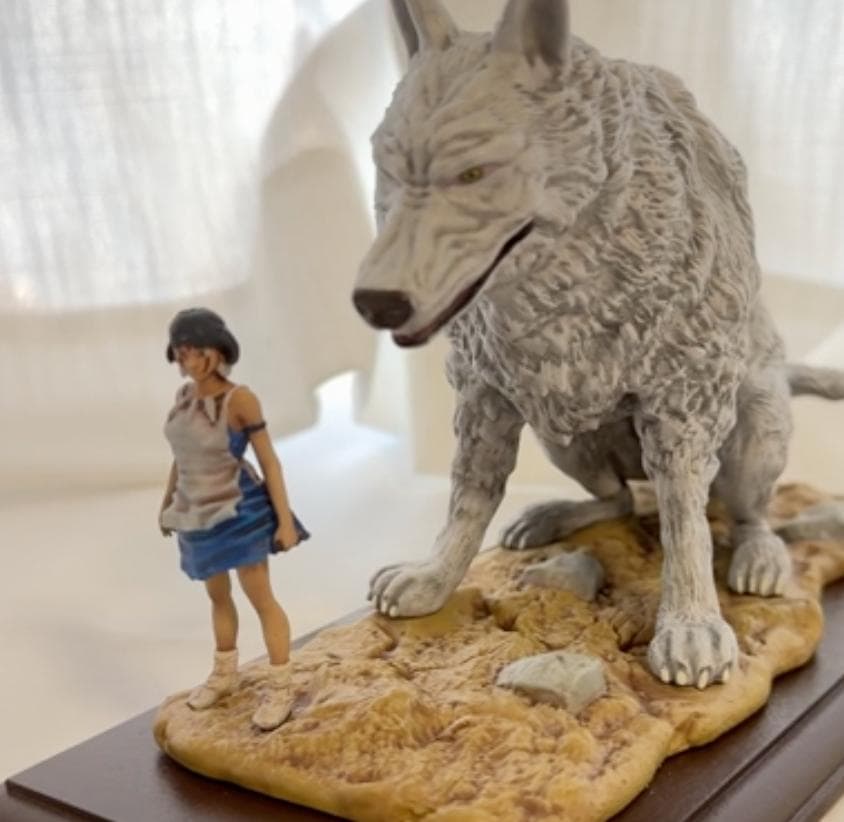 もののけ姫 　サン モロ フィギュア ガレージキット フィギュア