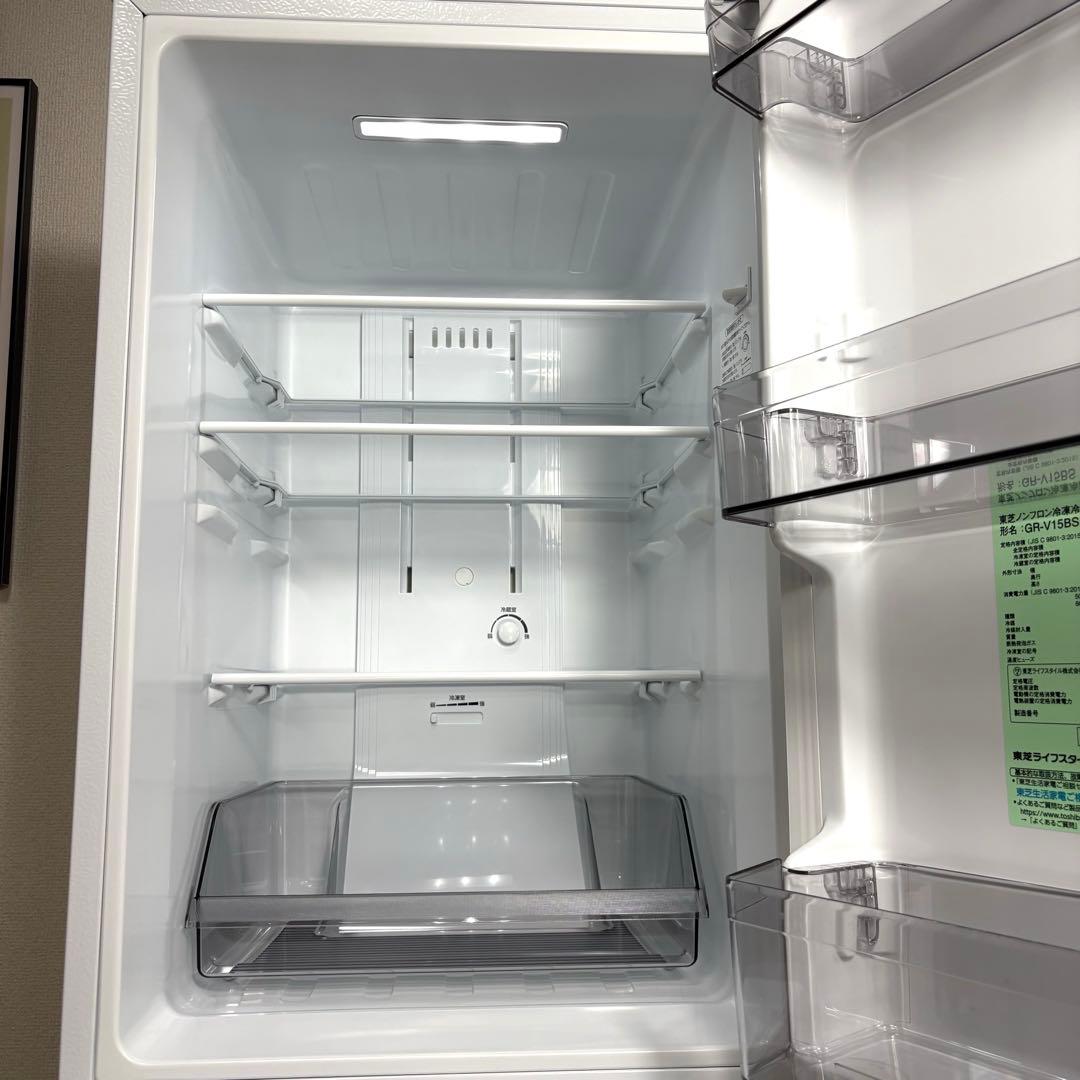 2024年 冷蔵庫 一人暮らし 単身用 小型 3ヶ月保証付 送料無料 東芝 美品