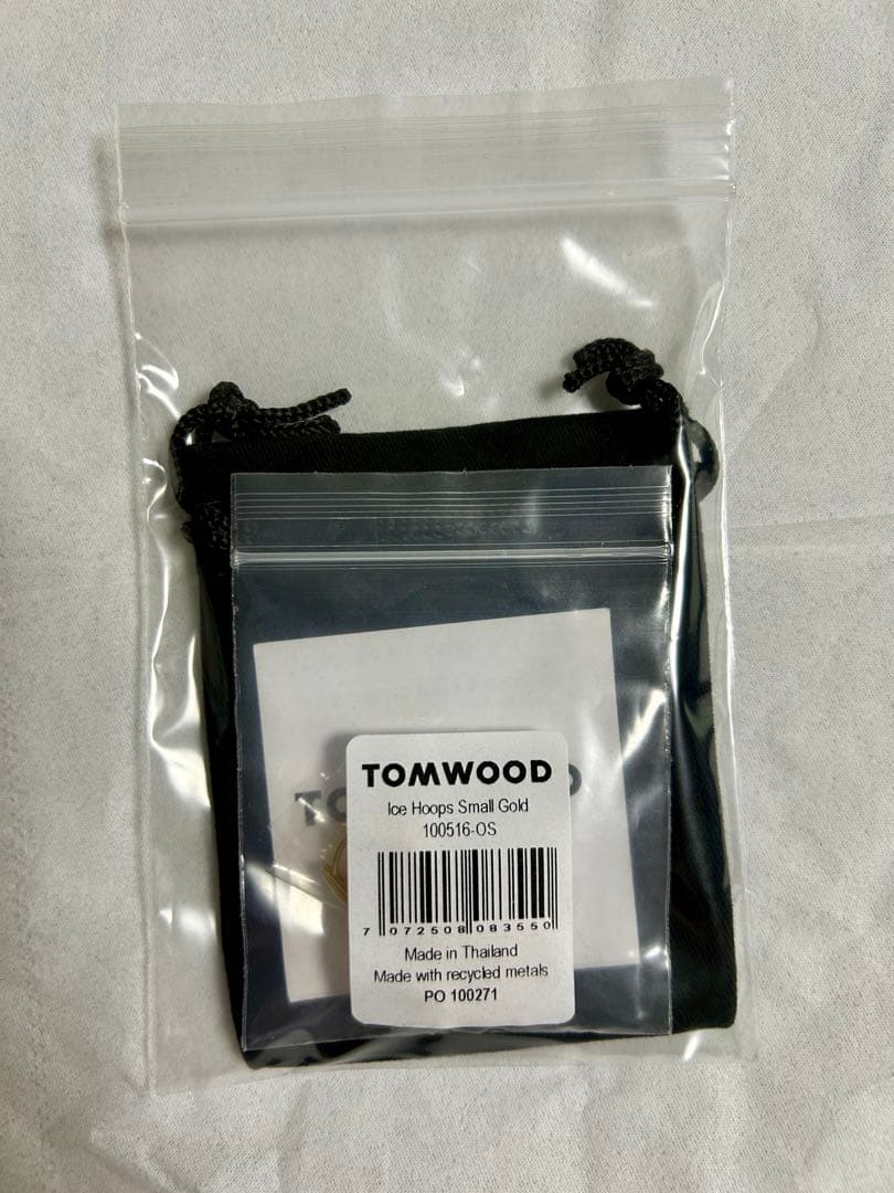 トムウッド TOMWOOD Ice Hoops Small Gold 新品未使用