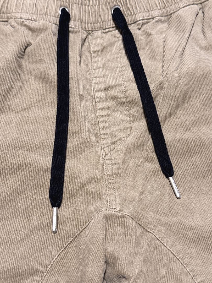 RonHerman ZANEROBEコーデュロイ ベージュ ジョガーパンツ 34