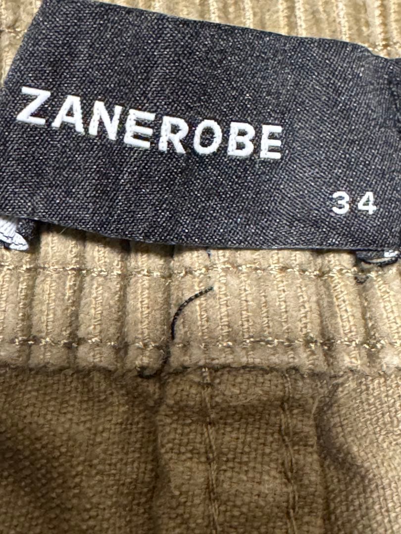 RonHerman ZANEROBEコーデュロイ ベージュ ジョガーパンツ 34