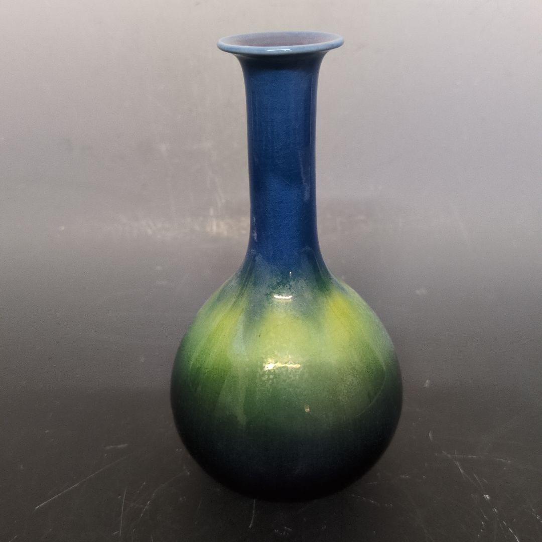 人間国宝 三代 徳田八十吉 正彦 作 花入