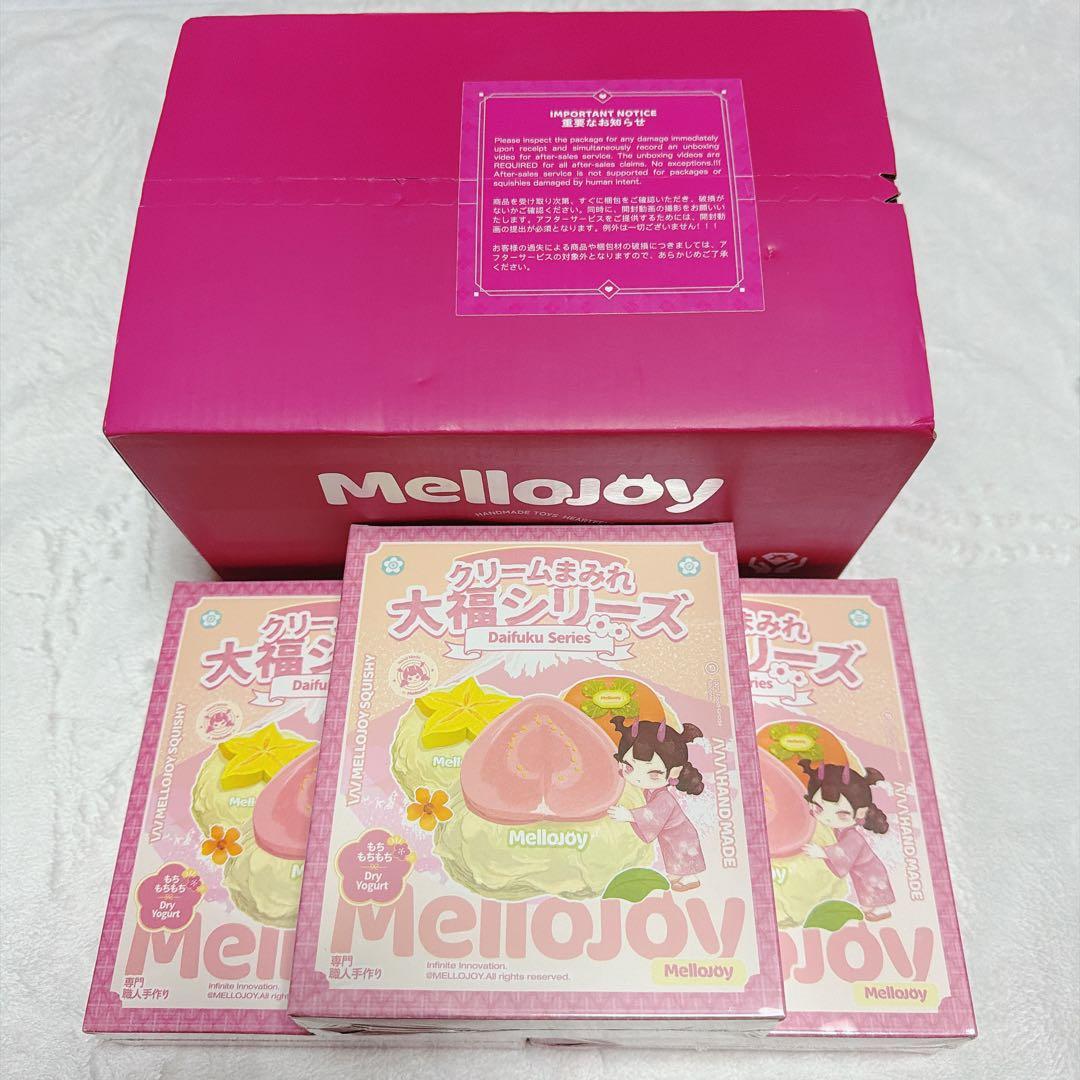 メロジョイ Mellojoy スクイーズ 大福 3個 新品未開封