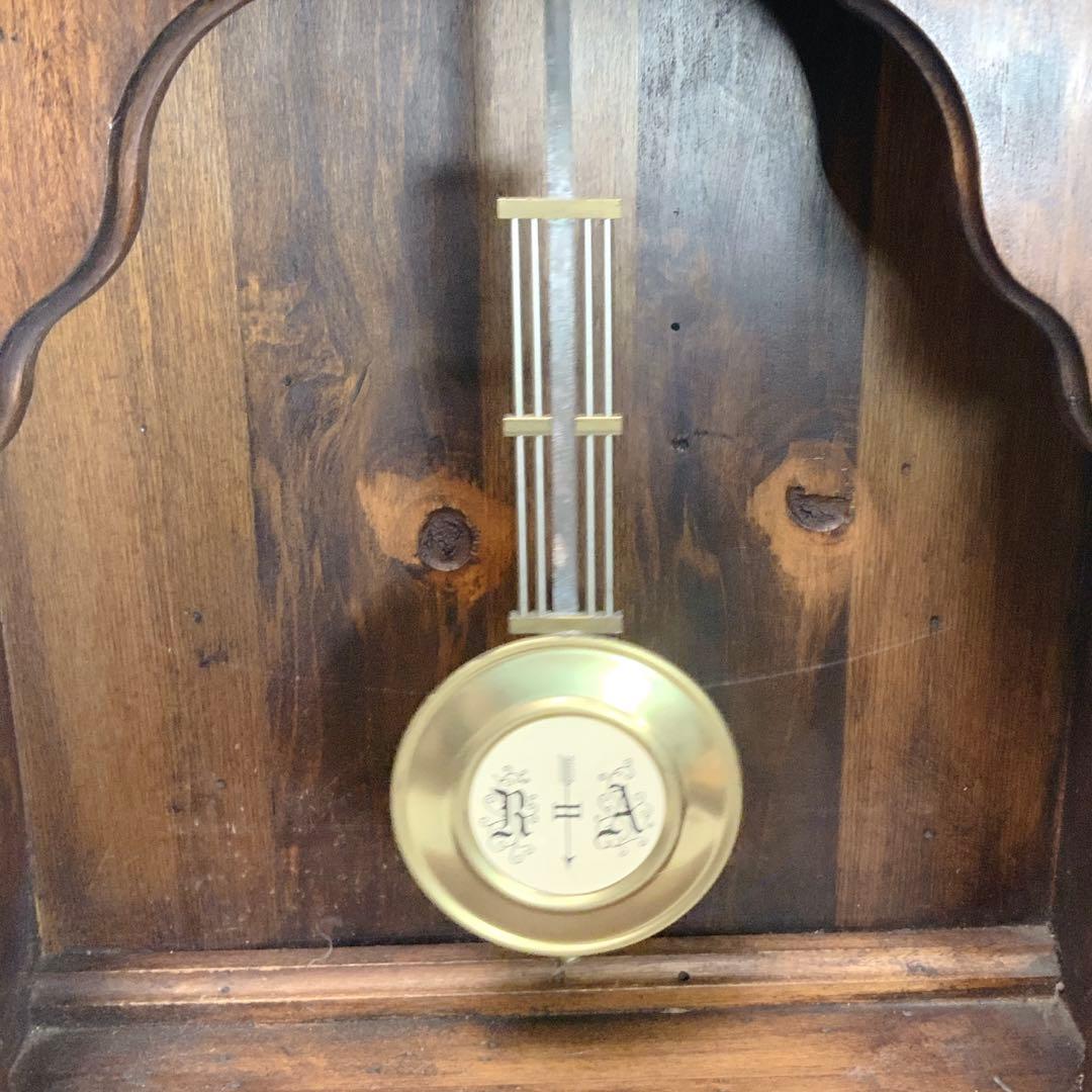 【希少品】イタリア Capanni カパーニ社 柱時計 木製 ポプラ古材