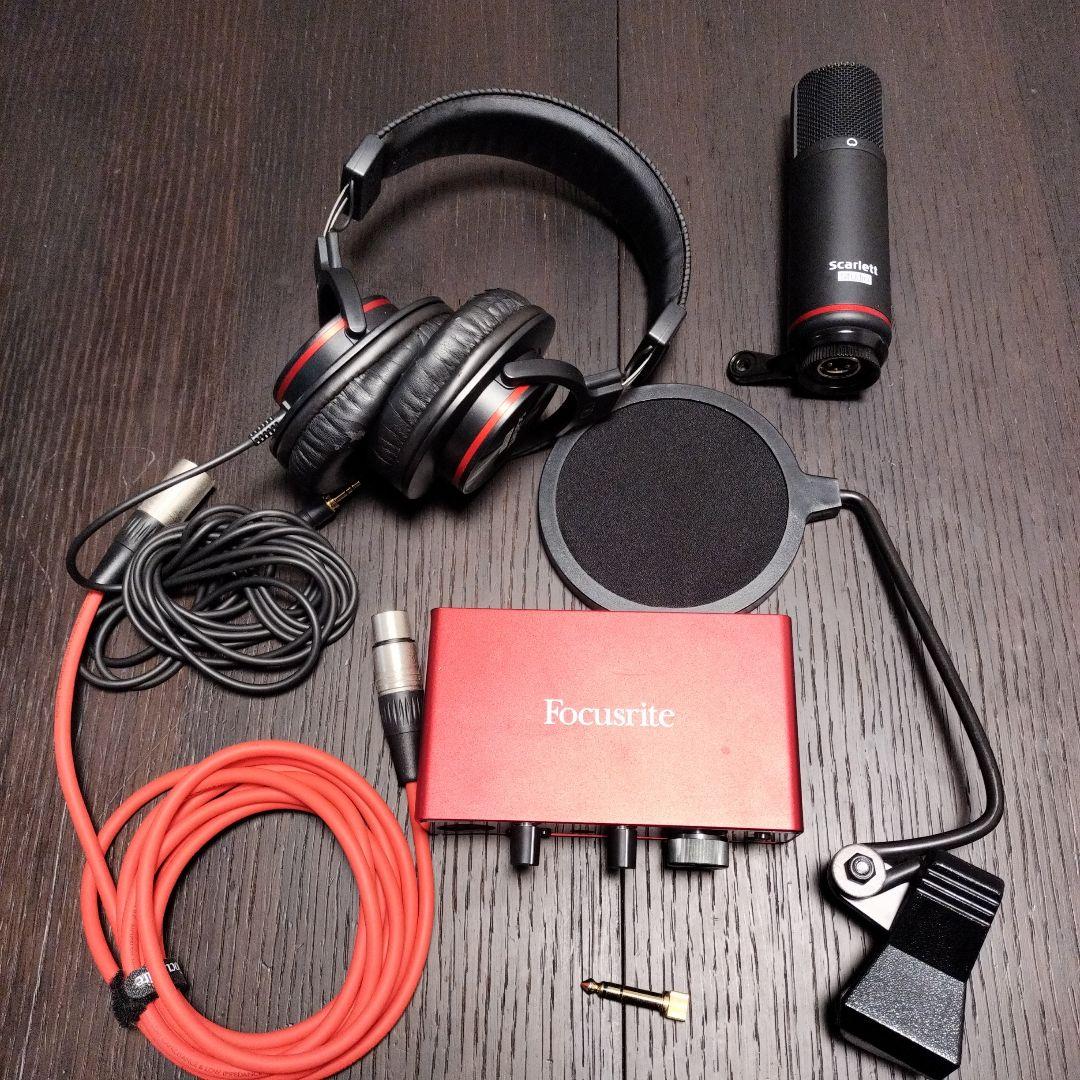 Focusrite Scarlet solo G3 オーディオインターフェイス