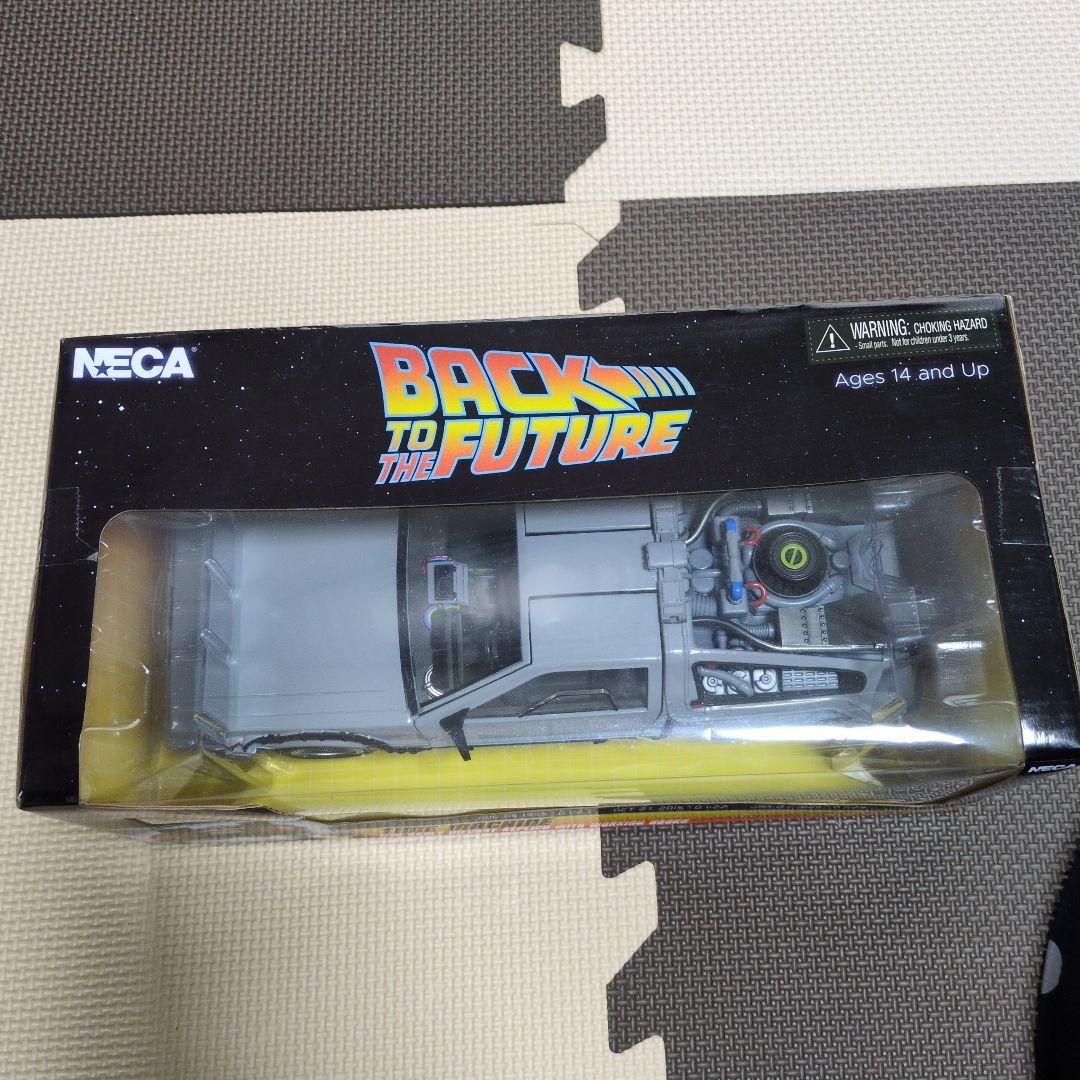 新品未開封　ネカ製 バックトゥザフューチャー デロリアン ダイキャスト