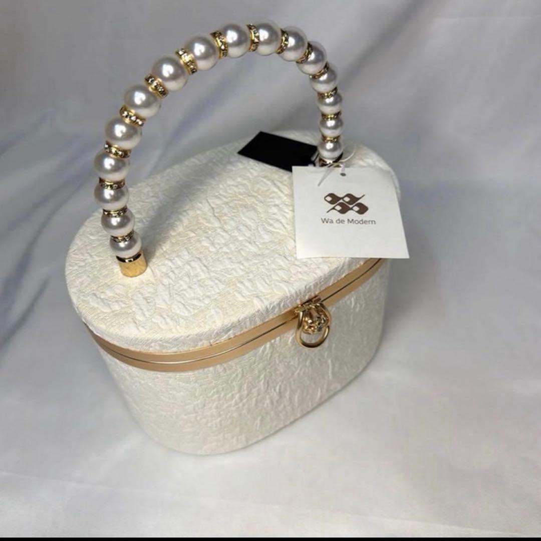 新品　2026年モデル　草履　バッグ　セット　振袖用　成人式　白