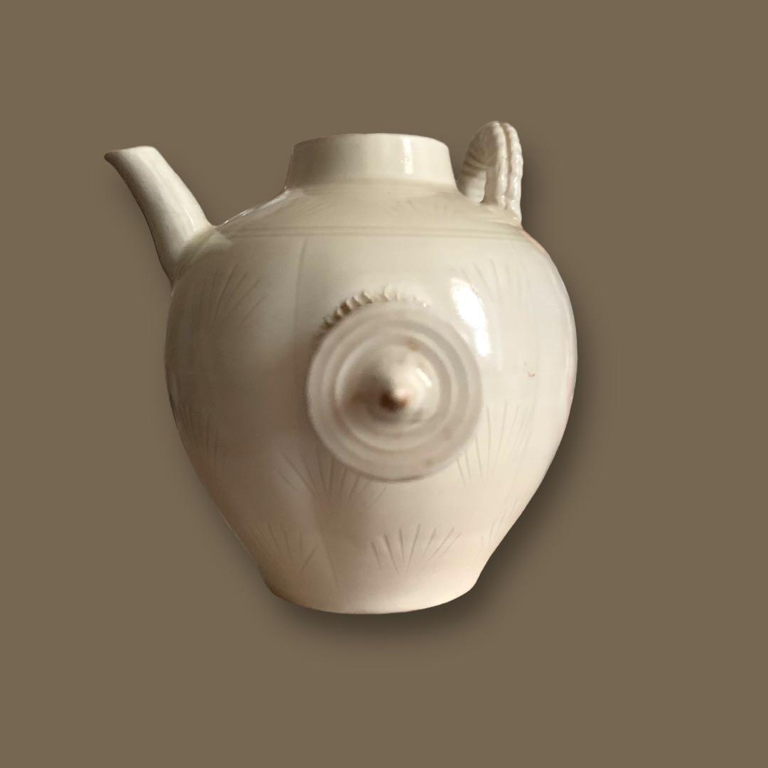 白磁　急須　宗時代　定州　骨董品　アンティーク　茶道具　中国美術