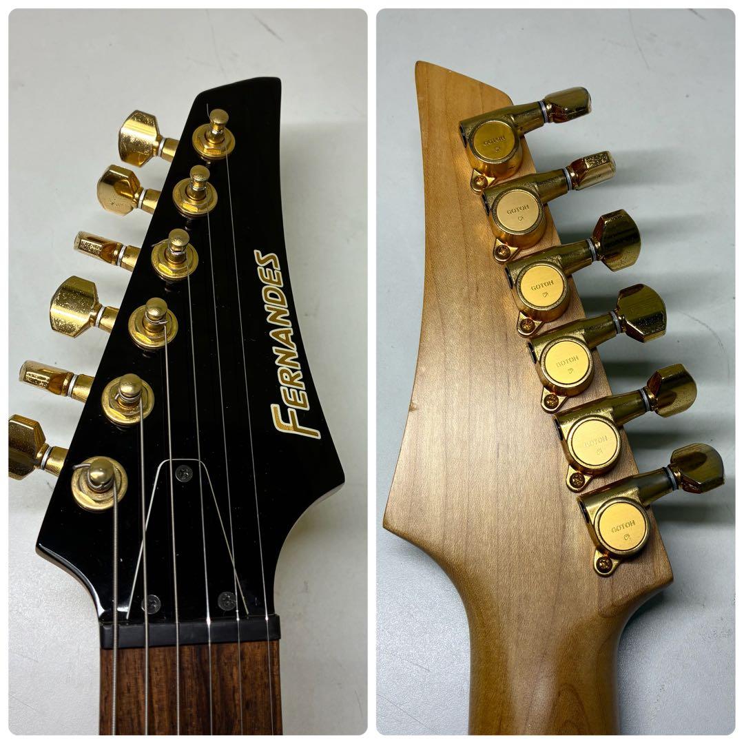 FERNANDES FGZ-420 キルトメイプルトップ 赤 エレキギター