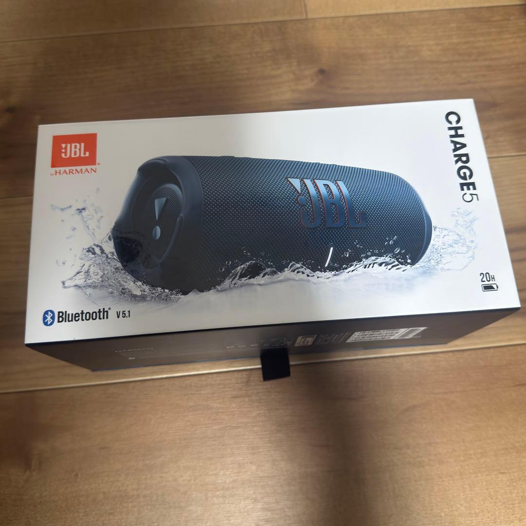 【新品】JBL CHARGE5 スピーカー ブルー JBLCHARGE5BLU