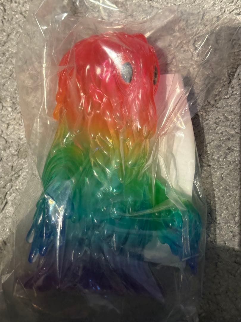 タ*可様 新品　Fantazzzy TOYS ヘドラ ソフビ レインボー　ゴジラ