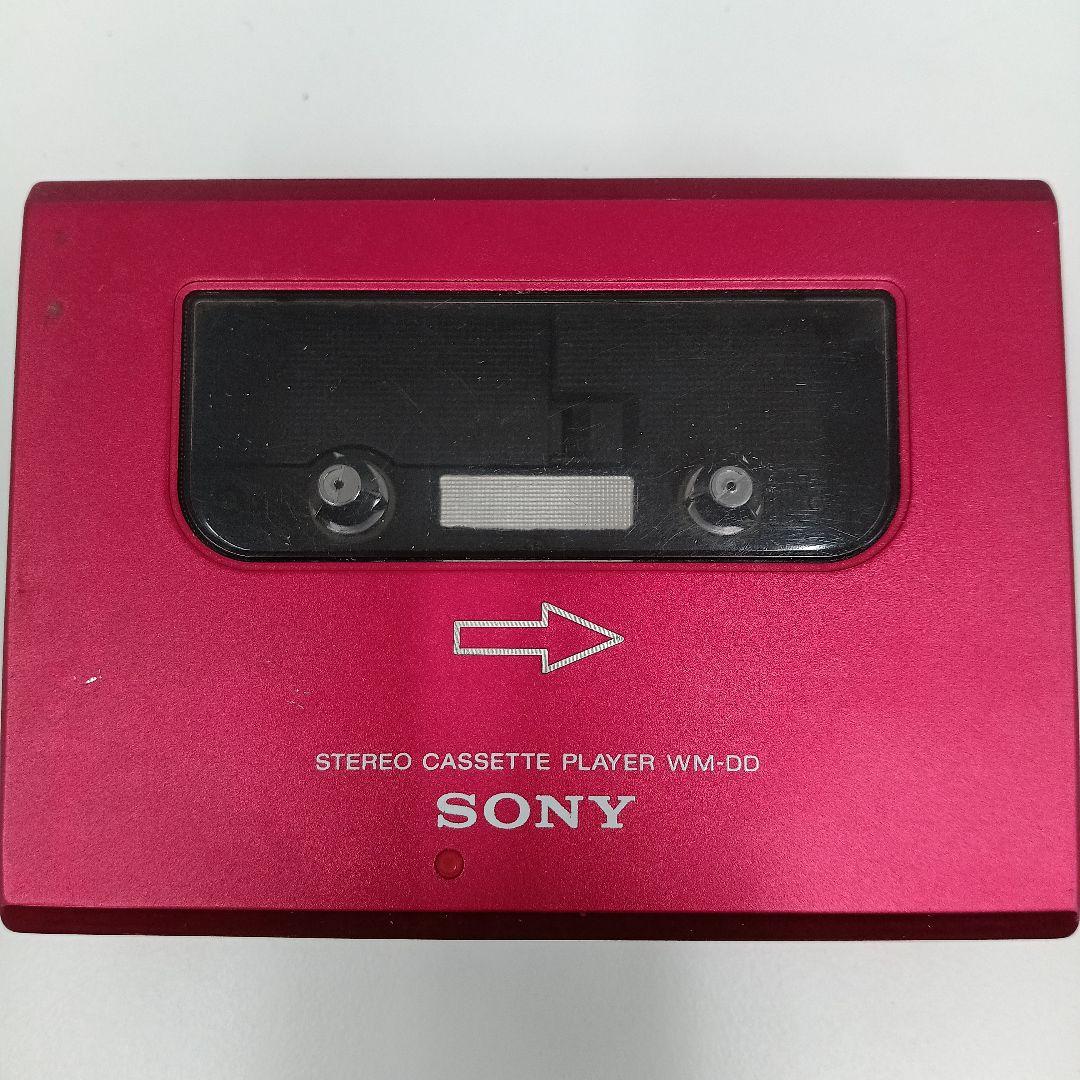 SONY ウォークマン(WALKMAN)-DD 赤 ジャンク品