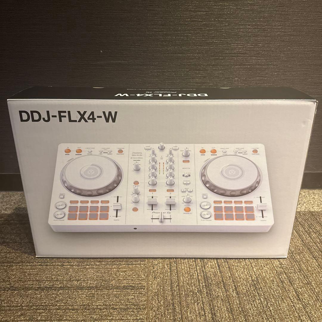 Pioneer DJ DDJ-FLX4-W DJコントローラー 使用浅