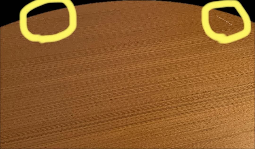 【たゆかど】【一部傷あり】unico ALBERO ダイニングテーブル