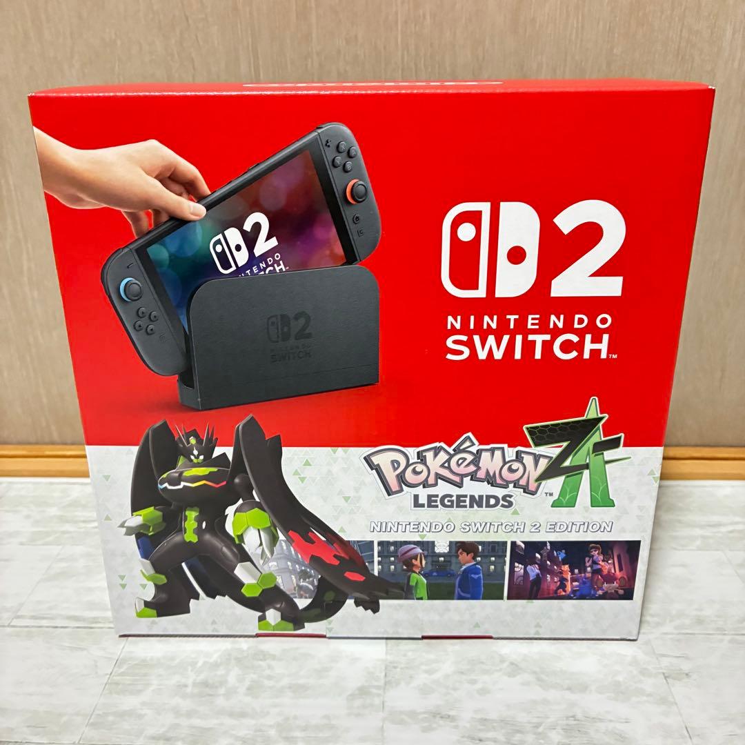 【3年保証】Switch2本体 ポケモンレジェンズZA同梱版 新品未開封 任天堂