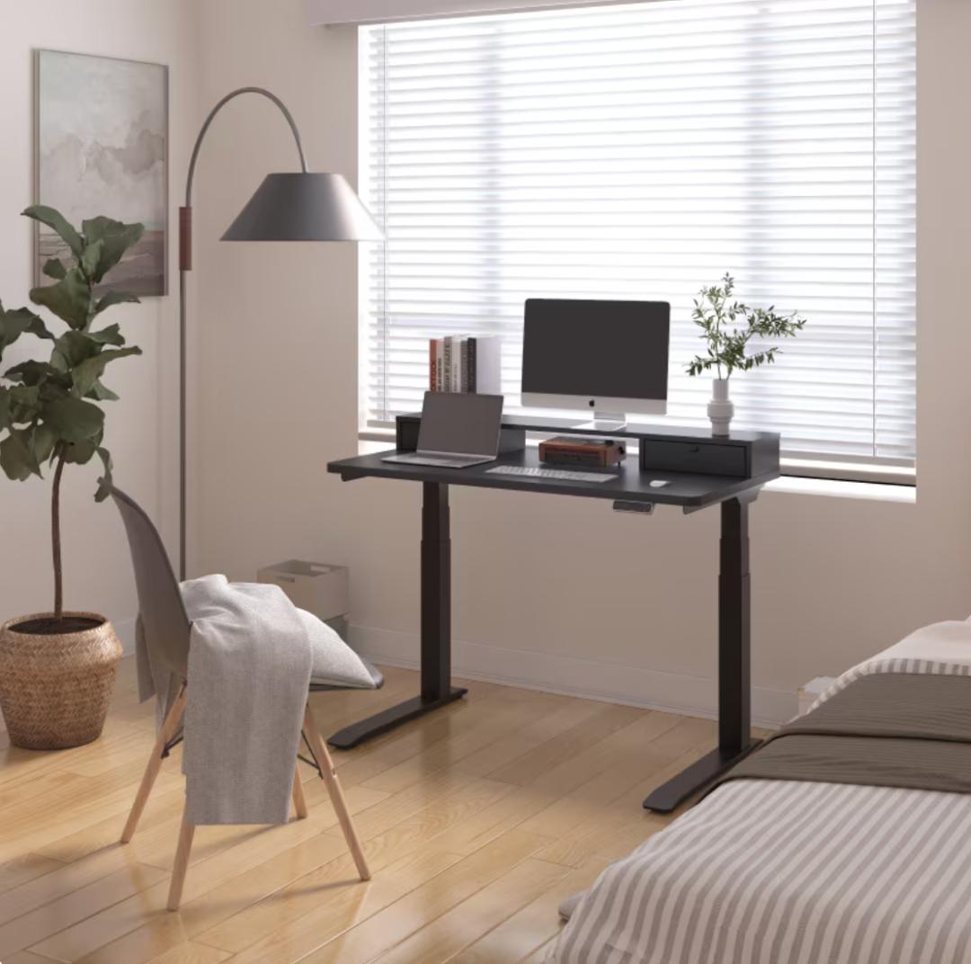 【美品】Flexispot E7 pro 昇降式デスク 黒 コ字型 120-60