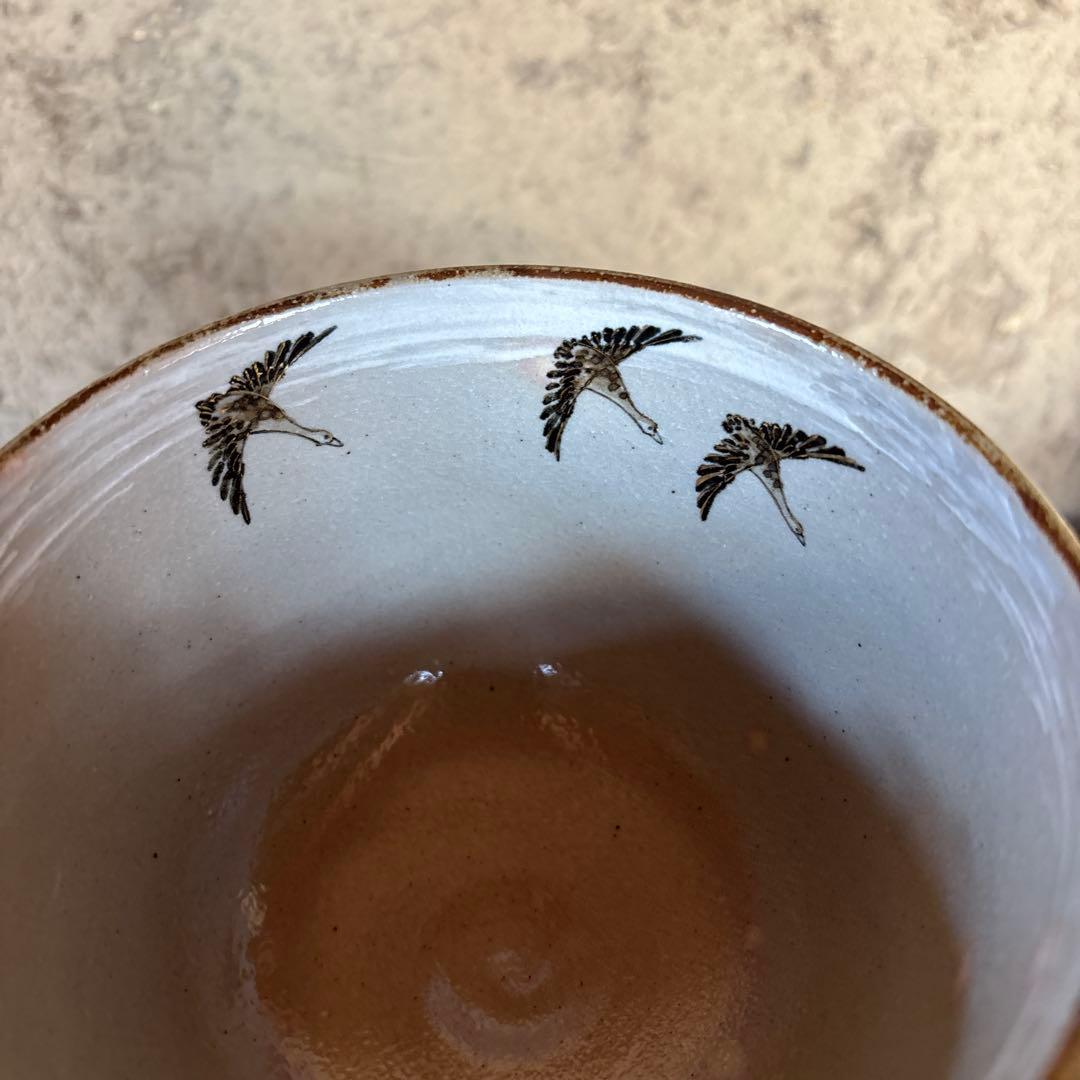 萩焼 初雁 茶碗