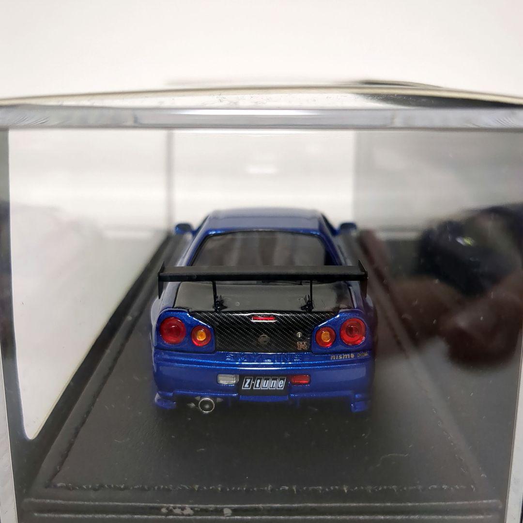 【IG-MODEL】Nismo R34 GT-R Z-tune ベイサイドブルー