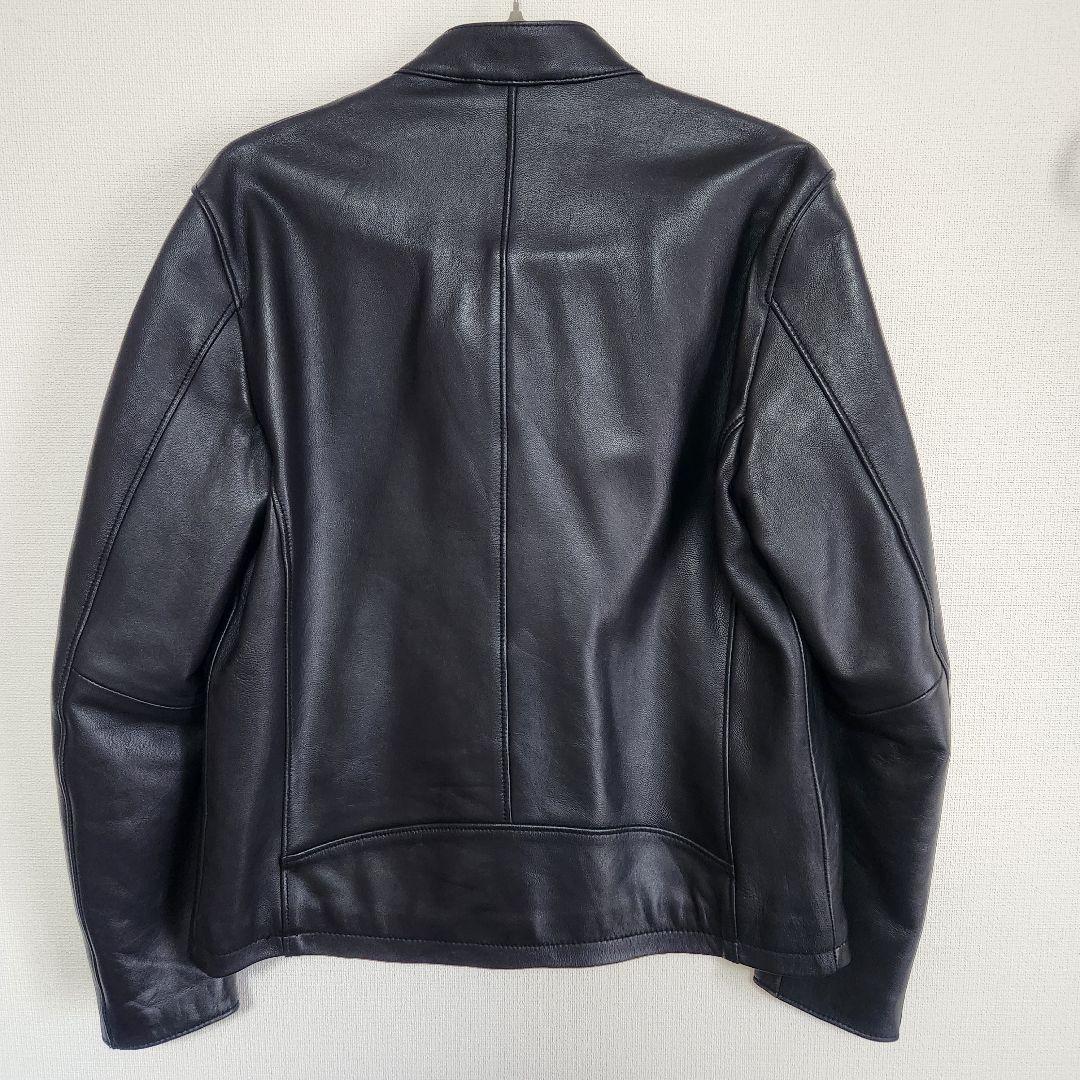JACKROSE ブラック レザーライダースジャケット サイズ5（XL）