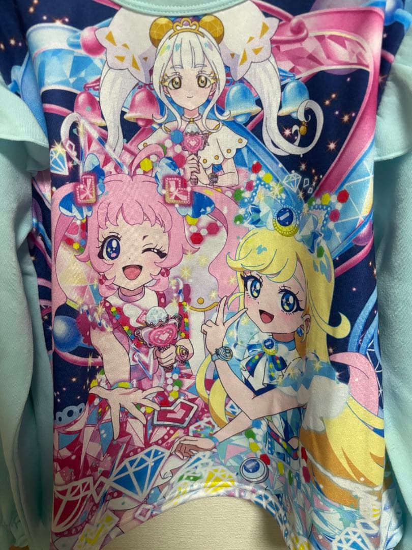 sakura【サイズ130】完売品　ひみつのアイプリ長袖パジャマセット2着