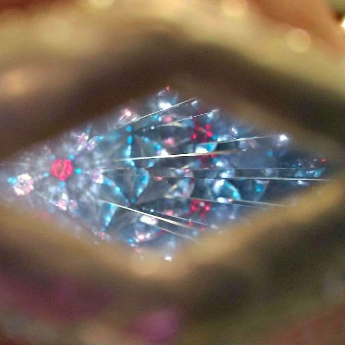 ＊「ペット、喫煙者無し」　万華鏡ステンドグラス　ガラス製カレイドスコープ