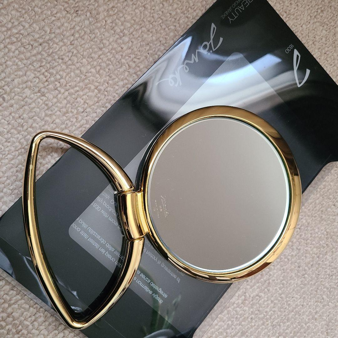 新品・未使用 イタリア正統派ブランドJänekeヤネケ 卓上ミラー443.3