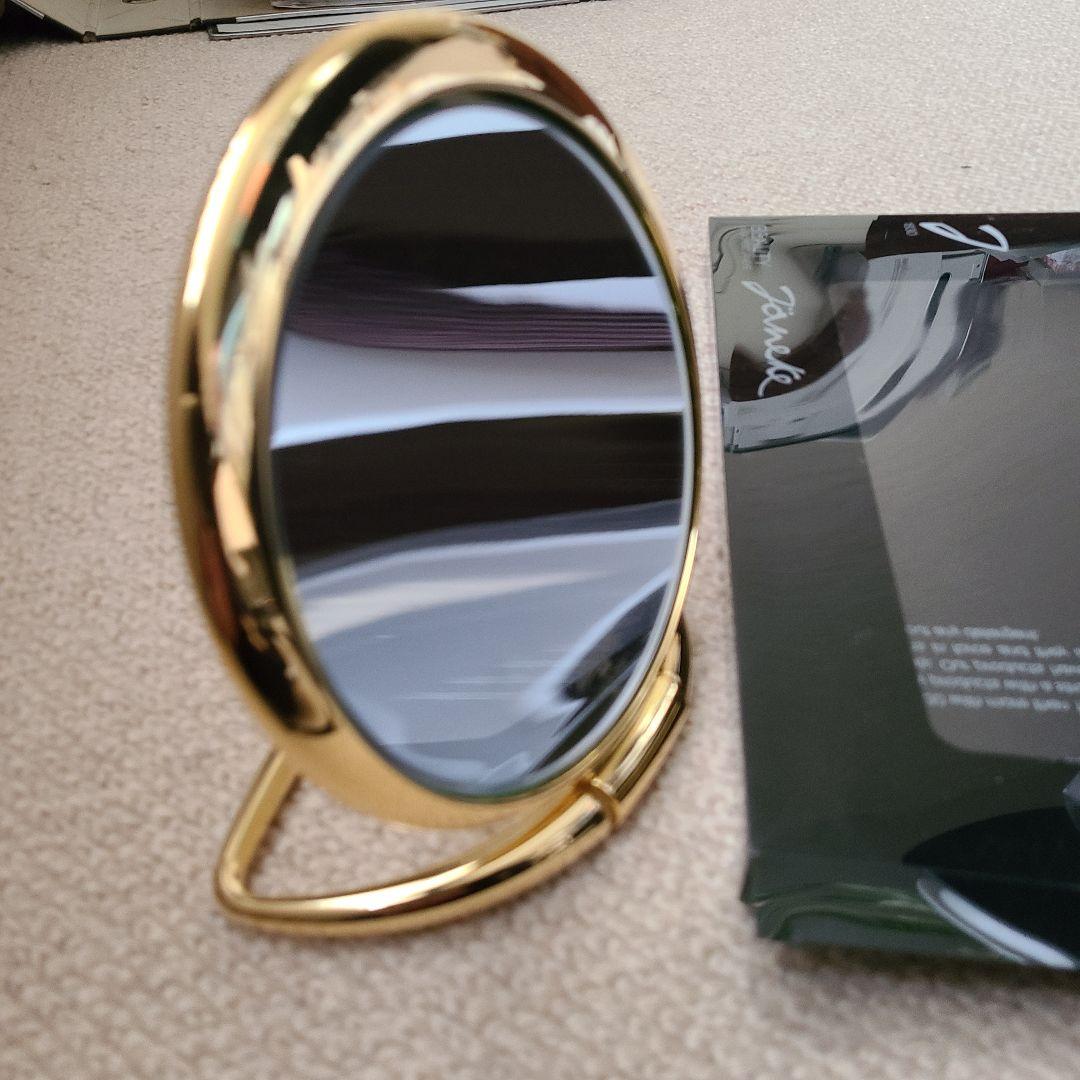 新品・未使用 イタリア正統派ブランドJänekeヤネケ 卓上ミラー443.3