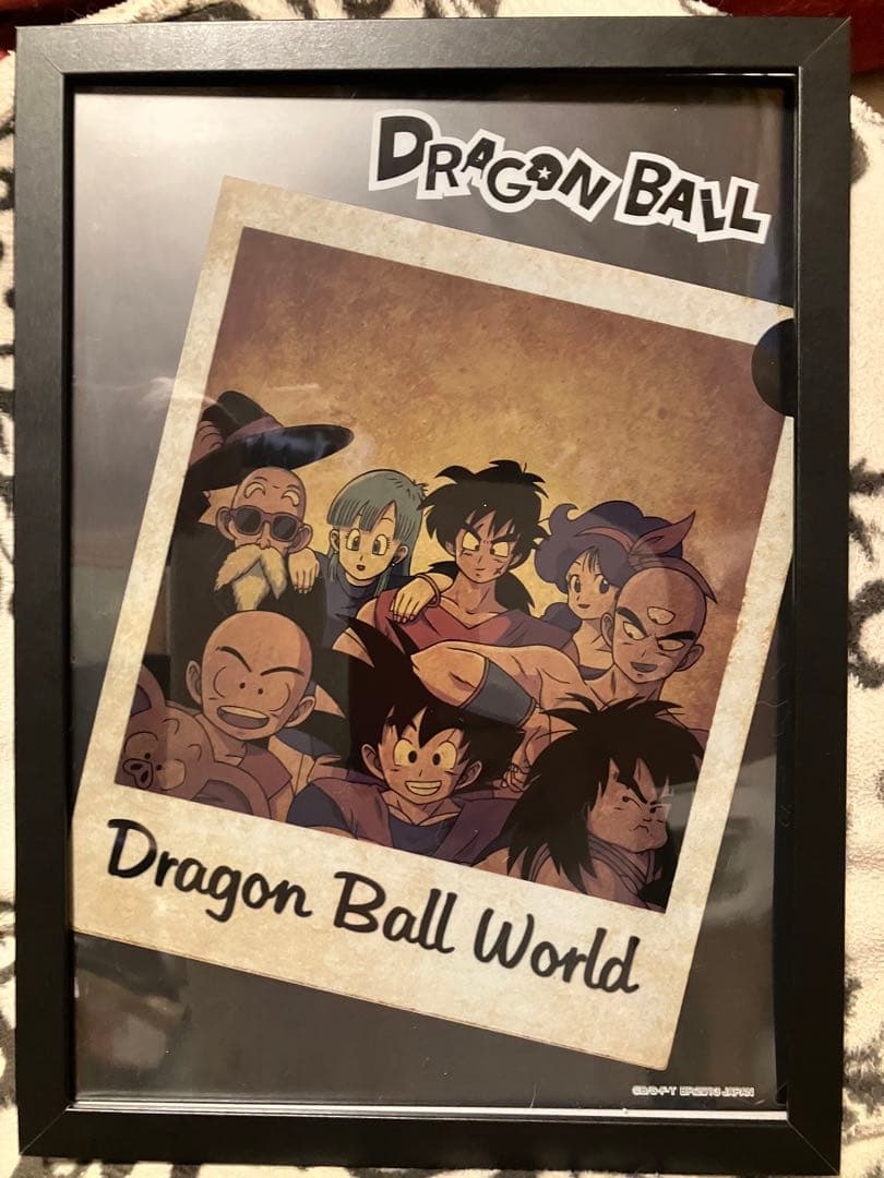 【激レア】ドラゴンボールZ 集合写真 アートパネル 額装品 鳥山明