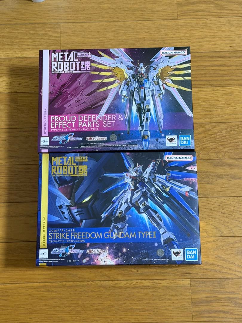 極美品　メタルロボット魂　ストライクフリーダム弐式 プラウドディフェンダー