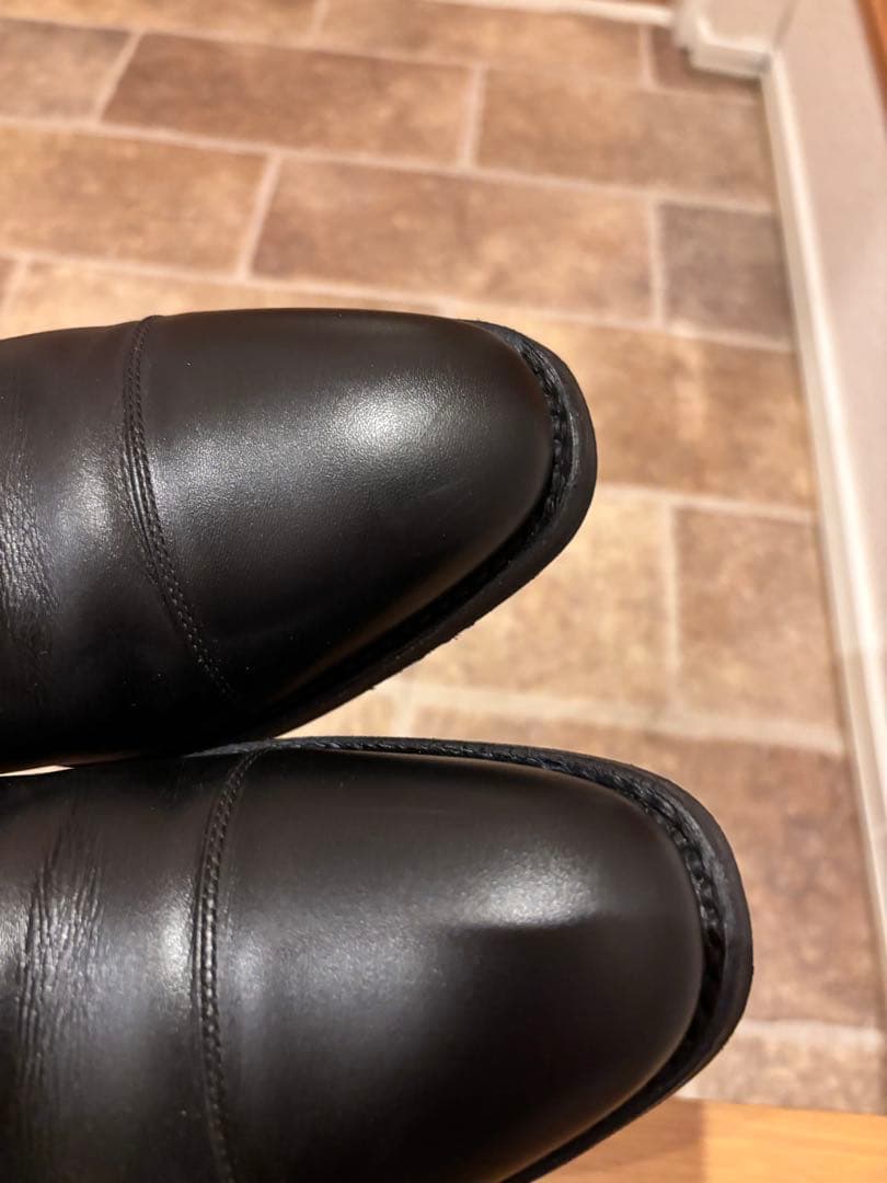 スコッチグレイン　T0326 ストレートチップ　ブラック　24.5㎝