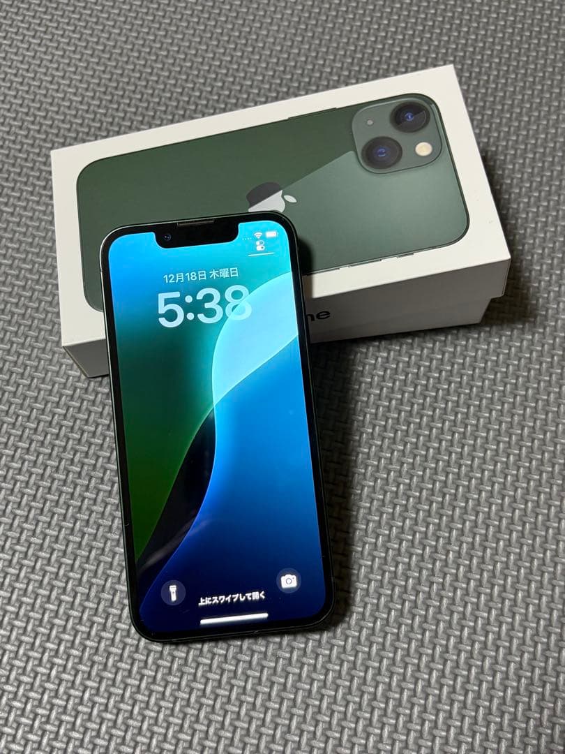 Apple iPhone 13 mini ミッドナイトグリーン 256GB