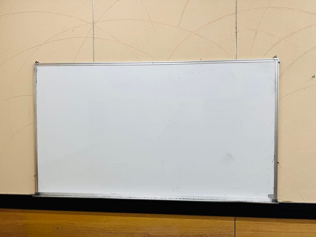 壁掛け ホワイトボード 黒板 160×90cm 事務用品 オフィス 軽量 大型